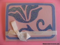 Welded Dingbat Flower Card cut on Klic-N-Kut.JPG